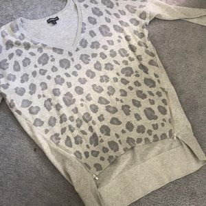 Leopard print sweater